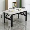 Mesa Plegable Hogar Mesa Baja Mesa de Comedor Mesa de Escritura Mesa de Comedor Rectangular Mesa de Puesto Habitación de Alquiler Mesa Simple