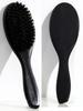 Pente com Almofada de Ar em Madeira de Faia é Arredondado e Não Machuca o Cabelo, Pente Fofo, Cabelo Liso, Combate Estática, Cabo Longo, Dentes Largos, Pente de Massagem, Pente para Cabeleireiro