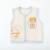 Chaleco para bebé para primavera y otoño, adecuado para recién nacidos e infantes, unisex, forrado de polar para invierno, chaleco pequeño para niños, algodón