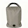Saco de compressão a vácuo para viagem personalizado pelo fabricante, bolsa portátil à prova d'água multifuncional com fecho liso, bolsa à prova de poeira de grande capacidade
