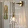 Lustre de vidro de latão por atacado Lustre pequeno colorido Lâmpada de vidro engrossado Lâmpada de cabeceira Lâmpada de sala de jantar Lâmpada de estudo de quarto verde