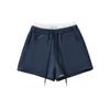 Shorts Esportivos Casuais com Cordão e Renda na Cintura Femininos Estilo Americano Garota Quente Cintura Alta Combina com Tudo Pequeno Senso de Design Calções de Moletom