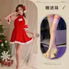 Nuevo Atuendo Sexy de Nochevieja Navideño Otoño e Invierno Peludo Escotado Sexy Chica Atrevida Conjunto de Atuendo para Nochevieja Adelgazante Atuendo Festivo