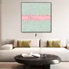 Pintura Decorativa Moderna Minimalista para Sala de Estar, Arte Abstracto Personalizado, Pintura para Colgar en Pasillo de Hotel, Pintura de Plantas para Gabinete de Entrada