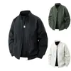 Chaqueta Estilo Nuevo 2025 para Hombre Primavera y Otoño Chaqueta Fina de una Sola Capa Abrigo Deportivo Casual Cuello Corto para Exteriores