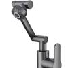 Torneira Luckcat quente e fria furo único cozinha chuveiro sala braço mecânico universal furo único torneira quente e fria