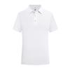 Camisa Polo Cor Sólida Íon Gelo, Roupa de Trabalho para Oficina, Uniformes de Trabalho em Grupo para Atacado, Camisas Culturais Estampadas para Eventos, Secagem Rápida