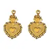 15 Estilos de Acero Inoxidable Moda de Alta Gama Sol Corazón Oro Colgante Pulsera Collar Accesorios Piezas de Joyería DIY