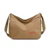 Bolso de hombro nuevo de pana, simple y versátil, con un estilo retro y relajado, gran capacidad, adecuado para estudiantes, y de estilo japonés