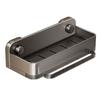 Estante de Almacenamiento para Cocina para Paños, Estante Escurridor con Ventosa, Portadetergente de Pared sin Taladro para Grifo y Fregadero