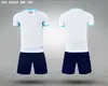 Uniformes de Fútbol para Adultos y Niños Uniformes de Entrenamiento de Secado Rápido Transpirables de Manga Corta Uniformes de Equipo para Partidos de Fútbol Trajes de Camiseta