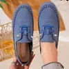 Nuevos Zapatos de Calle de Comercio Exterior Talla Grande Suela Blanda Antideslizantes para Personas de Mediana Edad y Mayores Punta Redonda Caña Media con Cordones Casuales Cómodos Planos para Madres