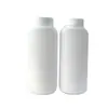 Garrafa Branca Selada Personalizada Material HPDE 600ml Garrafa Plástica Tampa Branca Verde Embalagem de Vedação com Folha de Alumínio Sub-Garrafa