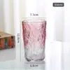 Taza de Glaciar colorida degradada estilo ins taza de café simple vaso de cerveza para el hogar vaso de jugo vaso de agua para la oficina
