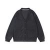 Cardigan de Tricô Retrô Japonês Novo para Primavera e Outono Magmans para Homens e Mulheres Peça de Tricô para Casal Jaqueta W5127