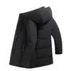 Abrigo Casual de Algodón Grueso y Oversize de Invierno para Hombres de Mediana Edad y Mayores, Chaqueta Cálida y Engrosada para Papá