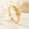 Nuevo Anillo de Acero de Titanio con Acabado de Alta Gama, Anillo de Lujo Ligero, Venta al por Mayor de una Sola Pieza, Anillo de Moda Versátil para Mujeres, Venta al por Mayor de Anillo para Dedo Índice