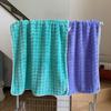 Toalla de playa absorbente para natación, dormitorio, moda, terciopelo de burbujas, toalla de baño para parejas, conjunto de tres piezas, gruesa, cálida, sin pelo