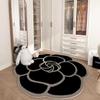 Tapete absorbente ligero de lujo con forma de flor, pequeño, Xiangfeng, para puerta de baño, resistente a la suciedad, antideslizante, de secado rápido