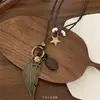 Collar de Estilo Étnico para Mujer, Gargantilla de Estilo Bohemio Vacacional, Cadena para Suéter de Alta Gama Vintage Nueva 2025