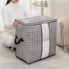 Bolsaacolchada de pata de gallo, Bolsa acolchada para almacenamiento en el hogar, Artefacto para dormitorio, Almacenamiento de ropa en casa, Bolsa de almacenamiento para mudanza