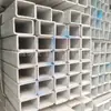 Tubos cuadrados galvanizados en caliente para exportación, tubos cuadrados de aluminio, tubos rectangulares galvanizados en caliente, tubos para estructuras de acero de construcción, tubos cuadrados negros