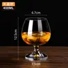 Juego de Copas de Vino de Cristal Copas de Brandy Copa de Vino Blanco para el Hogar Copa de Whisky Engrosada Copa Alta para Vino Tinto