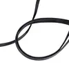 Alça longa de couro PU para crossbody atacado, personalizada de fábrica, com padrão lichia, cordão longo e fivela de metal - Acessório de cordão para capa de celular