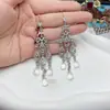 Pendientes de plata de ley S925 estilo coreano de lunares con lazo 2026 nuevos de moda populares versátiles de alta gama hermosos pendientes para mujer