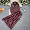 Conjunto de Dos Piezas para Mujer con Camisa y Falda Bordada con Lentejuelas y Perlas, Estilo Suave y Perezoso, para Otoño 2026, Aspecto Adelgazante y Elegante