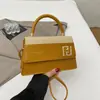 Nueva Textura 2025 Nueva Moda Otoño e Invierno Popular Retro Casual Cadena de Candado Cruzada al Hombro Bolso Cuadrado Pequeño