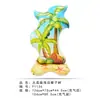 Nuevo árbol de coco grande de pie cactus globo de película de aluminio diseño de fiesta globo de papel de aluminio con base