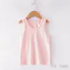 Camiseta Interior de Algodón Puro Jx para Niños Sin Mangas para Niños Camiseta sin Mangas para Niños Pequeños Ropa de Dormir para Bebés Niñas
