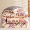 Colcha de Lã Flanela, Colcha de Inverno Aconchegante de Veludo Floco de Neve, Brinde Promocional, Colcha de Lã de Cordeiro, Núcleo de Colcha para Primavera e Outono, Versão Engrossada