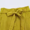 Calça Feminina Casual Longa Lisa de Cor Sólida Estilo Europeu e Americano Verão 2026 12549 Cor da Foto Estilo Básico Costura
