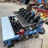 Sembradora de ajos eléctrica, manual, a gasolina, agrícola, con tracción de tractor