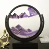 Decoración creativa de reloj de arena líquido descompresión pintura de arena movediza escritorio de oficina sala de estar mesita de noche decoración regalo de cumpleaños