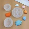 Pinça de Caranguejo Tartaruga Molde de Silicone Grau Alimentício DIY Bolo Pão Assar Decoração Gotejamento de Cola Ornamentos de Resina