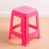 Taburete de Plástico Engrosado para el Hogar Mesa y Silla Plástico pp Reposabrazos Respaldo Silla de Comedor Mesa y Silla Grande Taburete de Plástico para Adultos