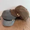 Boina de otoño e invierno para mujer con hebilla de cuero, una gorra tipo newsboy elegante que hace que el rostro se vea más pequeño, creando una vibra retro británica, versátil para sesiones de fotos de otoño e invierno