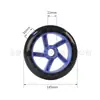 Venta Directa de Fábrica Ruedas Giratorias de PU Intermitentes para Cochecitos de Bebé, Andadores para Bebés y Sillas de Paseo para Bebés, 145*30mm