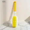 Cepillo de Limpieza de Tetinas Premium de Mango Largo para Uso Doméstico, Adecuado para Limpiar Vasos y Biberones, Seguro para Mujeres Embarazadas e Bebés, con una Cabeza Grande