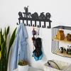 Gancho Creativo Decorativo de Pared Colgador de Pared Perchero para Ropa Perchero Estante de Almacenamiento de Pared sin Taladro Almacenamiento de Ropa para Habitación Infantil