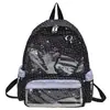 2026 Mochila Nueva Estilo Coreano Estudiante Escuela Viaje Sencillo Casual Gran Capacidad Linda Transparente Doble Hombro Mochila Escolar