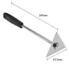 Accesorios para Pistola de Aire Caliente Juego de Boquillas Antorcha Industrial Adaptador Boquilla Grande Boquilla Plana Boquilla Redonda Boquilla Curva Accesorios para Pistola de Aire Caliente