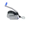 Guincho Manual de 2500 Libras com Revestimento Dacromet à Prova de Ferrugem, Manípulo de Liberação Rápida de Três Velocidades, Suporte para Iate, Equipamento de Levantamento