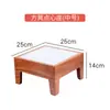Adornos de Mesa de Postres Chinos Soporte de Exhibición Mesa de Buffet de Madera Estante para Pastel, Bocadillos, Sushi Mesa para Comida Fría y Hora del Té