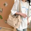 Bolso casual de moda de gran capacidad de estilo coreano, novedad primavera-verano 2024, bolso de viaje, bolso bandolera de hombro combinable.