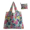 Bolsa de Compras Dobrável de Grande Capacidade Atacado Portátil Desenho Animado Nylon Armazenamento Portátil Supermercado Japonês Bolsa de Compras em Tecido Oxford