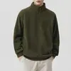 Sudadera casual con cuello alto de forro polar estilo retro americano Anyang para hombre, ropa versátil de moda nueva para otoño 2026